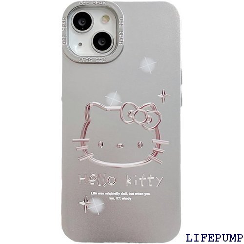 キティちゃん スマホケース ハローキティ iphone ケース かわいい 落下防止 耐衝撃 A-iPhone13 1835