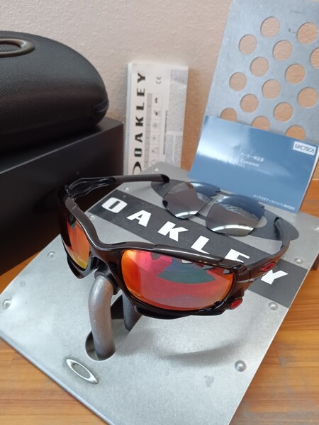 【未使用♪偏光♪】レンズおまけ/アジアンフィット/ジョウボーン/オークリー/jawbone/oakleyサングラス/racing jaket/レーシングジャケット