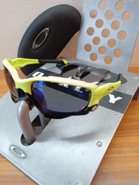 【美品♪偏光♪】アジアンフィット/ジョウボーン/オークリー/jawbone/oakley 検サングラス/racing jaket/レーシングジャケット