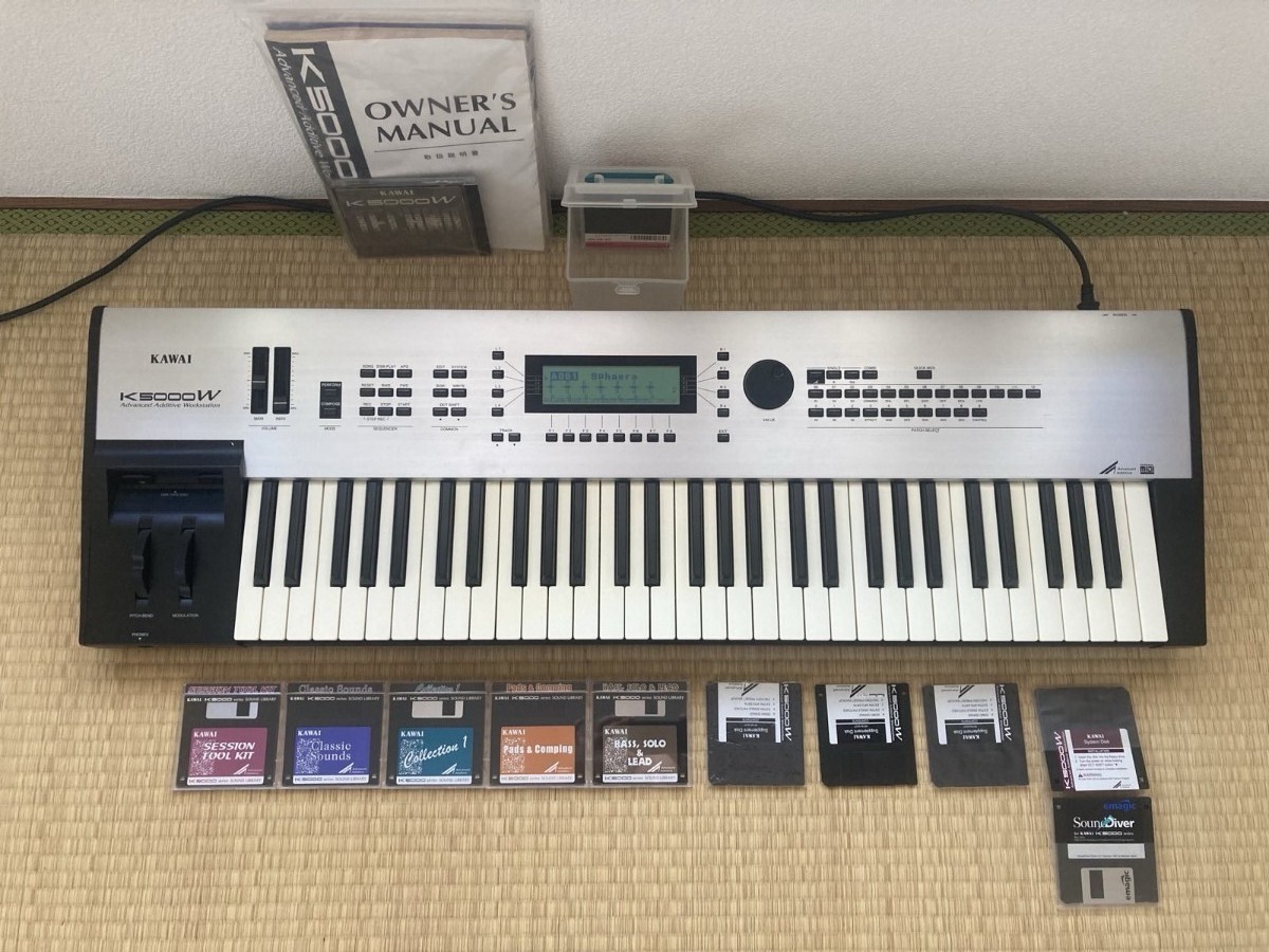 極美品】KAWAI カワイ デジタル シンセサイザー K5000W 激レア品