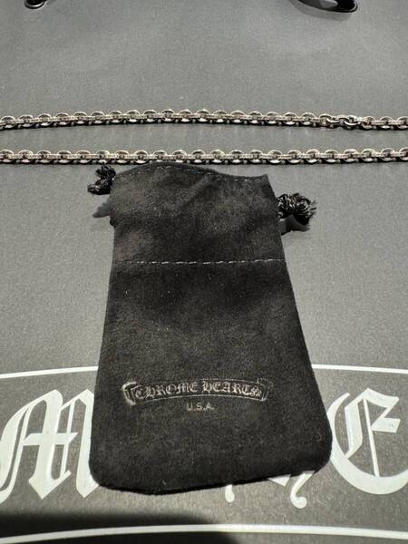 Chrome hearts クロムハーツペーパーチェーンネックレス 24インチ