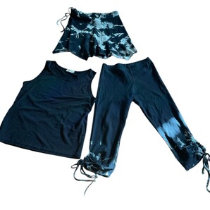 ダンスヨガトレーニングウェア中古古3点セット