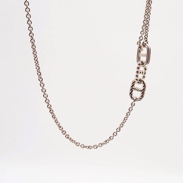 HERMES パラードPM シェーヌダンクル ネックレス シルバー シルバー925 エルメス