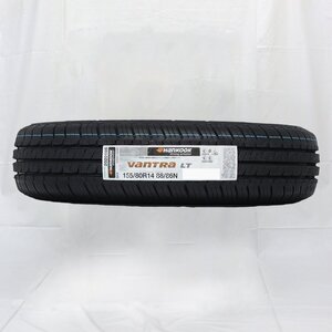 送料無料 155/80R14 88/86N HANKOOK ハンコック VANTRA LT RA18 23年製 正規品 新品 サマータイヤ 1本限り 【セール品】