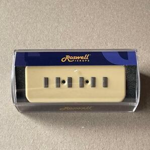 白 フロント用 Roswell P-90 STAPLE P90 Alnico V Soapbar Pickup SUGIZO ソープバー アルニコV
