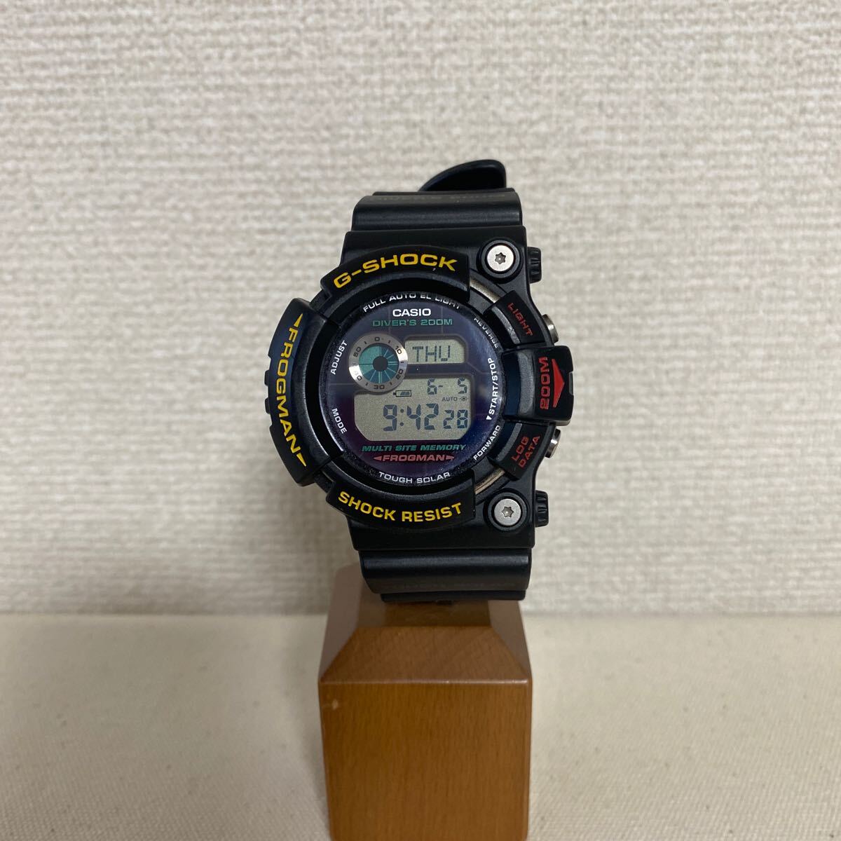 訳あり未使用‼️G-SHOCK ゴールド GW-200フロッグマン