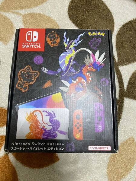 Nintendo Switch 有機ELモデル スカーレット バイオレット ニンテンドースイッチ