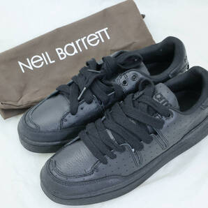 定価10万円 ニールバレット スニーカー 靴 EU41 黒 NEIL BARRETT 新品未使用 25.5CM