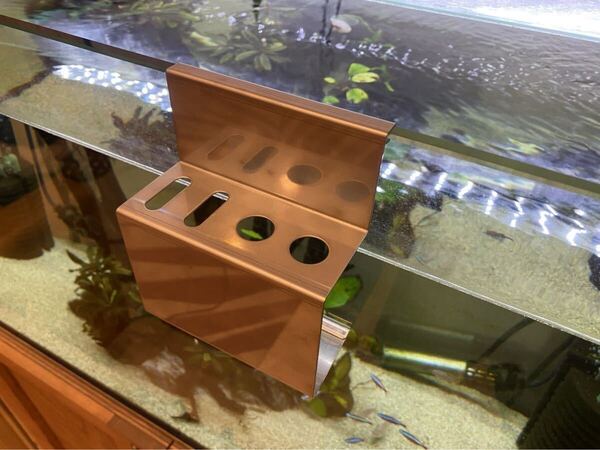 水槽壁掛けメンテナンスツールスタンド ワイド アクアリウム 水草 熱帯魚