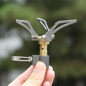 HALIN 小型・軽量 ストーブ バーナー シングルバーナー OD缶対応 キャンプ BBQ 調理 料理