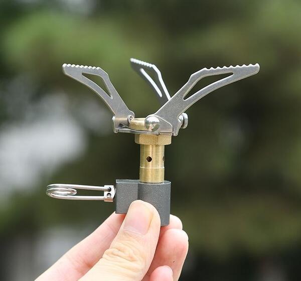 HALIN 小型・軽量 ストーブ バーナー シングルバーナー OD缶対応 キャンプ BBQ 調理 料理