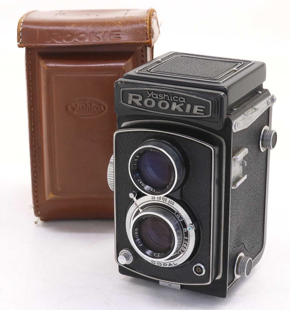 ☆Yashica Rookie 二眼レフカメラ 動作確認済み Yahoo!オークション -「yashica rookie」(ヤシカ) (二眼レフ)の