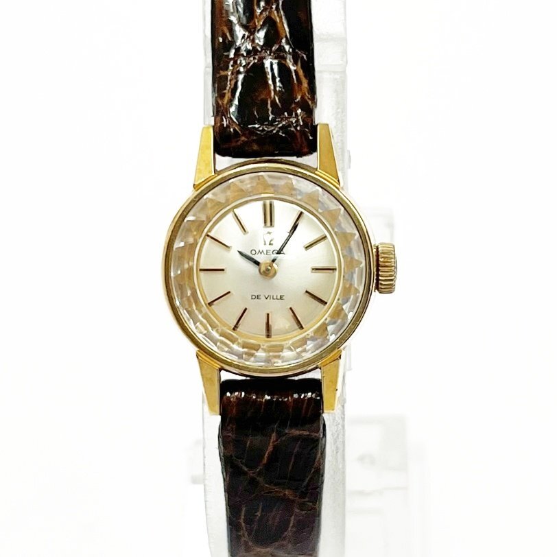 稼働】美品 オメガ OMEGA デビル DEVILLE メンズ 腕時計