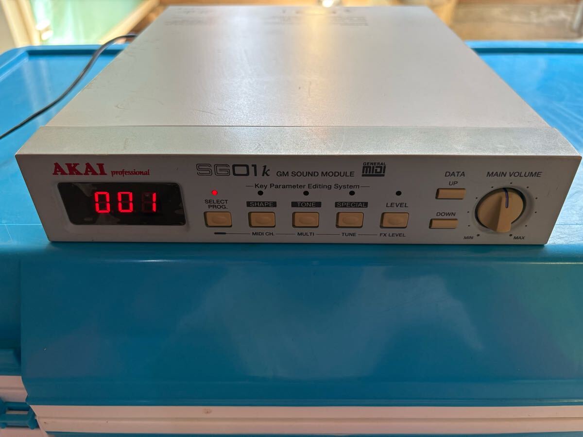 【ジャンク】AKAI SG01k (GM音源) Yahoo!オークション -「akai sg01k」(音源モジュール) (DTM、DAW