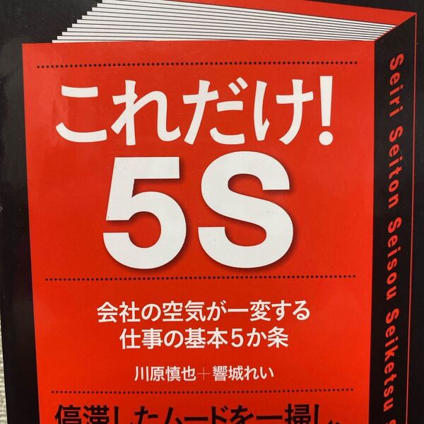 これだけ!5S 会社の空気が一変する仕事の基本5か条 川原慎也/著 響城れい/著