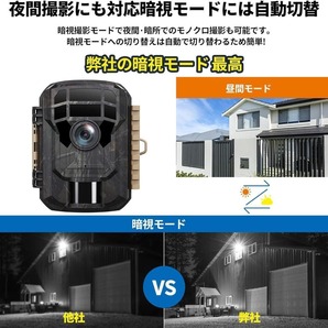 トレイルカメラ 小型 32GB SDカード付属 2K 36MP 電池式