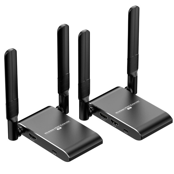 HDMIワイヤレス 150メートル長距離 無線 HDMI 送信機受信機 4K