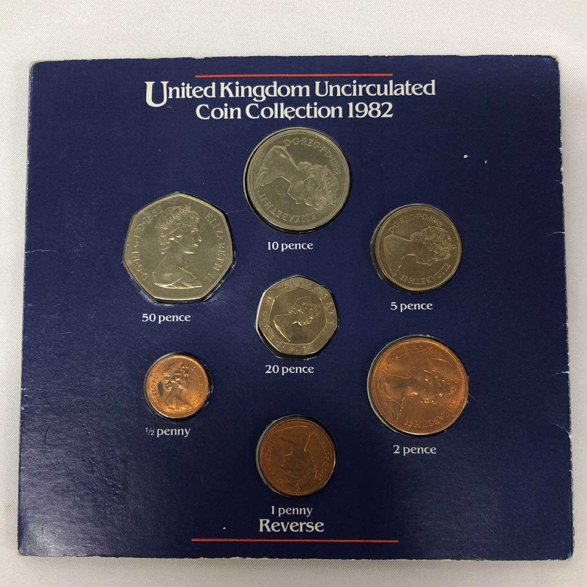 1998 Royal Mint United Kingdom 10 Coin Deluxe Proof Set with