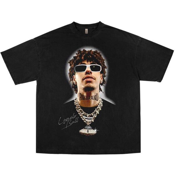 LaMelo Ball ラメロボール Tシャツ ブラック NBA;,