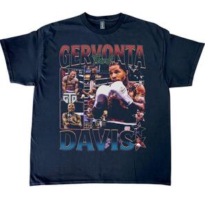 Gervonta Davis デービス Tシャツ ブラック 90s;,