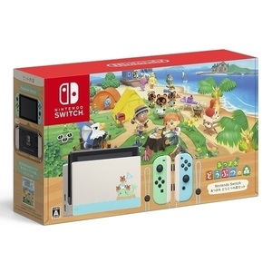 未使用品 ニンテンドースイッチ あつまれ どうぶつの森セット ゲーム機 本体 Nintendo Switch ∥N5528