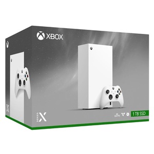 未使用品 Xbox Series X 4K 120FPS SSD 1TB デジタル エディション ホワイト ゲーム機本体 マイクロソフト Microsoft (EP2-00708) ■A4109