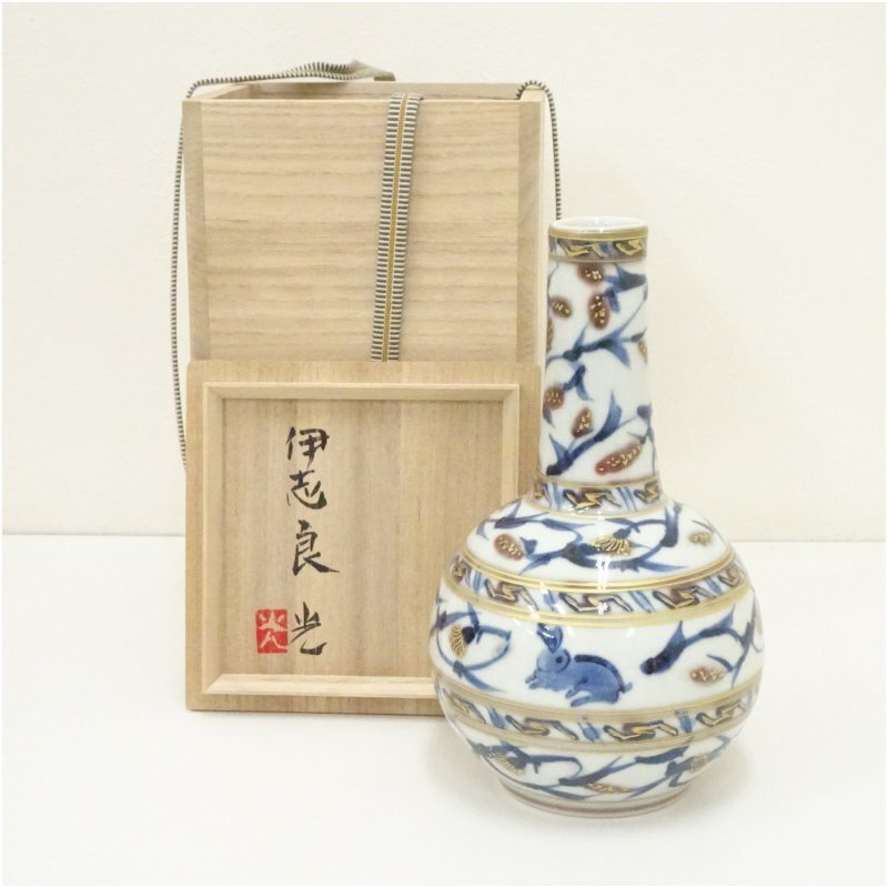 2025年最新】Yahoo!オークション -染付 花瓶の中古品・新品・未
