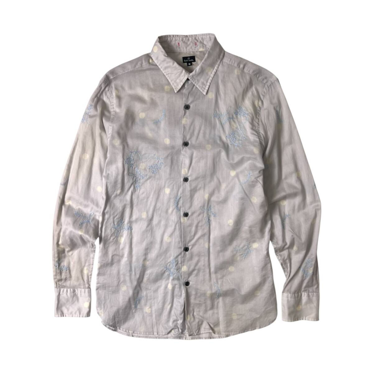 ポールスミス　paulsmith ドット模様の長袖シャツ Paul Smith ポールスミス PAUL SMITH ドット柄 L/S シャツ M