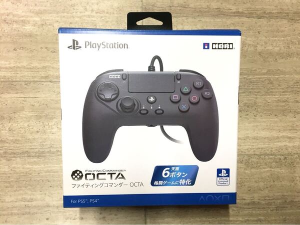 ☆美品箱付き☆PS5 PS4 ホリ ファイティングコマンダー OCTA コントローラー HORI☆