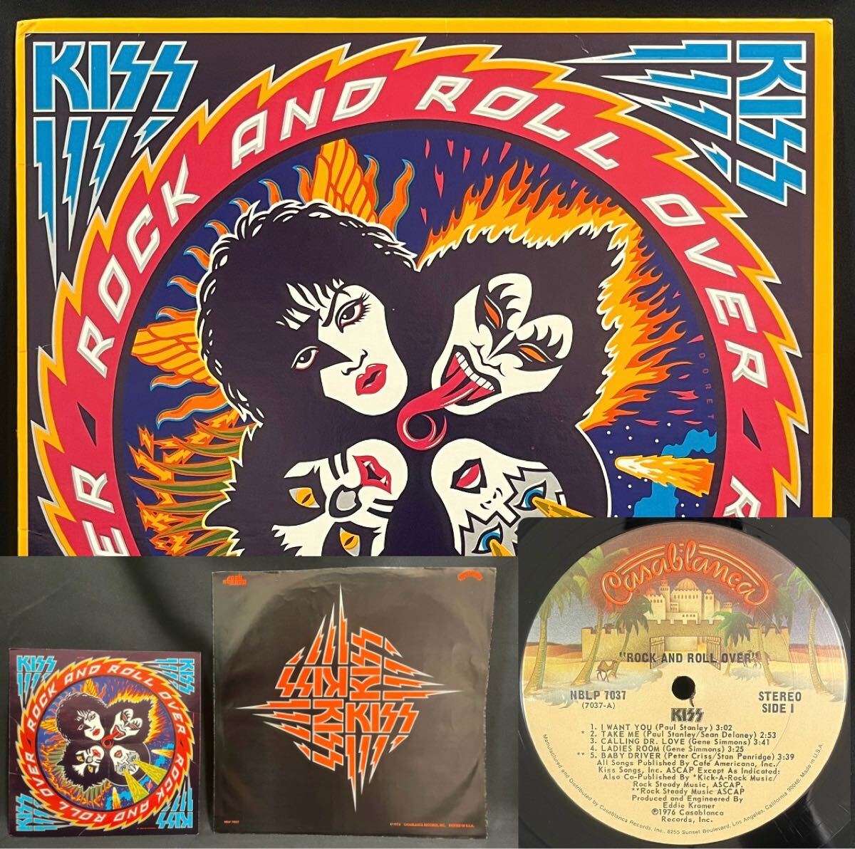 KISS レコード LP 4つセット｜Yahoo!フリマ（旧PayPayフリマ）