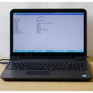 P016 DELL Latitude 3540 Core i5-4200U メモリー8GB 15.6インチ マウンター有 バッテリー付属 DVD ジャンク