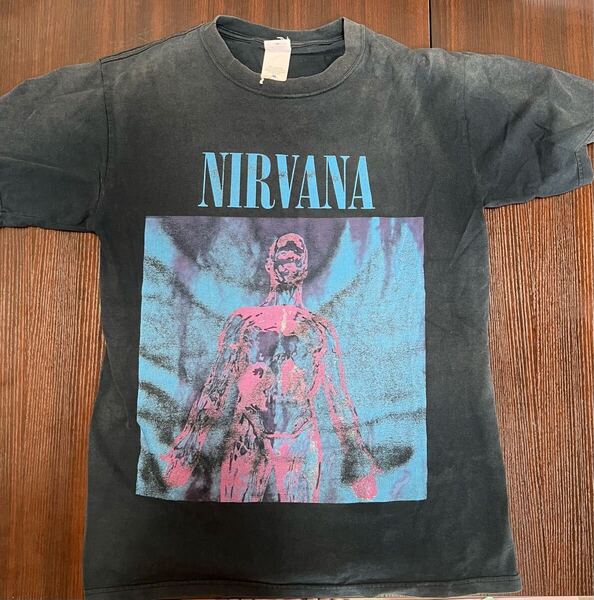 Tシャツ NIRVANA SLIVER 古着 ビンテージ anvil