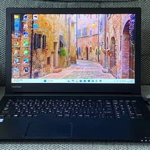 ⑦TOSHIBA dynabook B65/M 第8世代CPU Corei3-8130U @2.20GHz 増設12GB M.2高速SSD256GB Windows11Pro テンキー 15.6薄型 office365