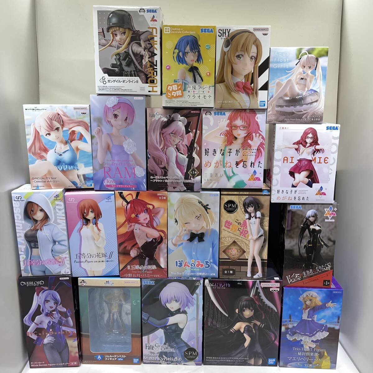 イレイナ 五等分の花嫁 まどかマギカ ホロ フィギュア 19体セット まとめ売り イレイナ 五等分の花嫁 まどかマギカ ホロ フィギュア 19体