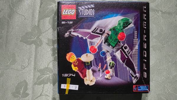 609-8 LEGO STUDIOS レゴ スタジオ 2002年発売 廃番1374 SPIDER-MAN スパイダーマン グリーン・ゴブリン 箱入り 未開封 激レア