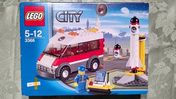 609-9 レゴ LEGO シティ CITY 2011年発売 廃番 3366 サテライトバン 箱入り 未開封