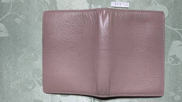 609-12 ASHFORD アシュフォード 本革 システム手帳 マイクロ5(ミニ5穴)(12.2×8.7×1.7㎝ 内径8㎜)グレー
