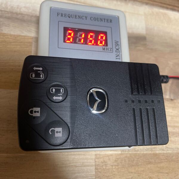 o2353 マツダ 純正 アドバンストキー 4ボタン プレマシー CRER CR3W MPV LY3P カードキー 両側電動スライドドア スマートキー キーレス