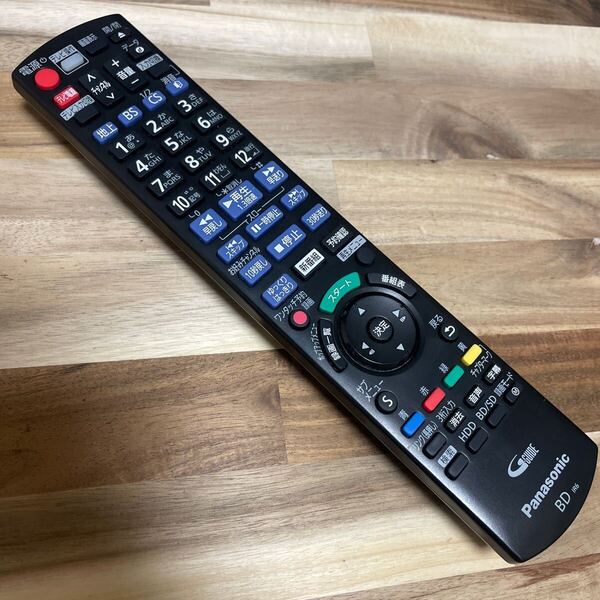 M2396 Panasonic パナソニック BD リモコン N2QAYB001056