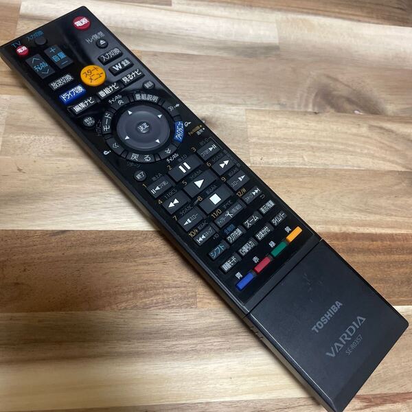 N2423 TOSHIBA 東芝 レコーダー リモコン SE-R0357 VARDIA