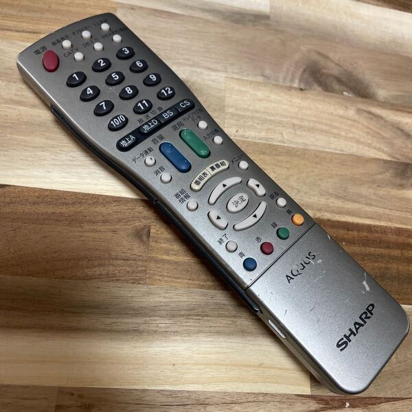 A2460 SHARP シャープ AQUOS テレビリモコン GA514WJSA