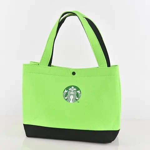 スターバックス トートバッグ ハンドバッグ スタバ 海外限定 グリーン