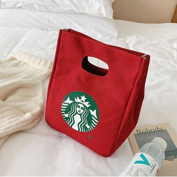 スターバックス トートバッグ スタバ 海外限定 赤