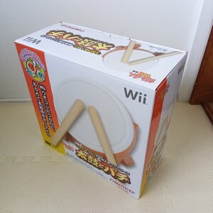 【未使用品】 太鼓の達人 Wii 専用太鼓コントローラー 太鼓とバチ