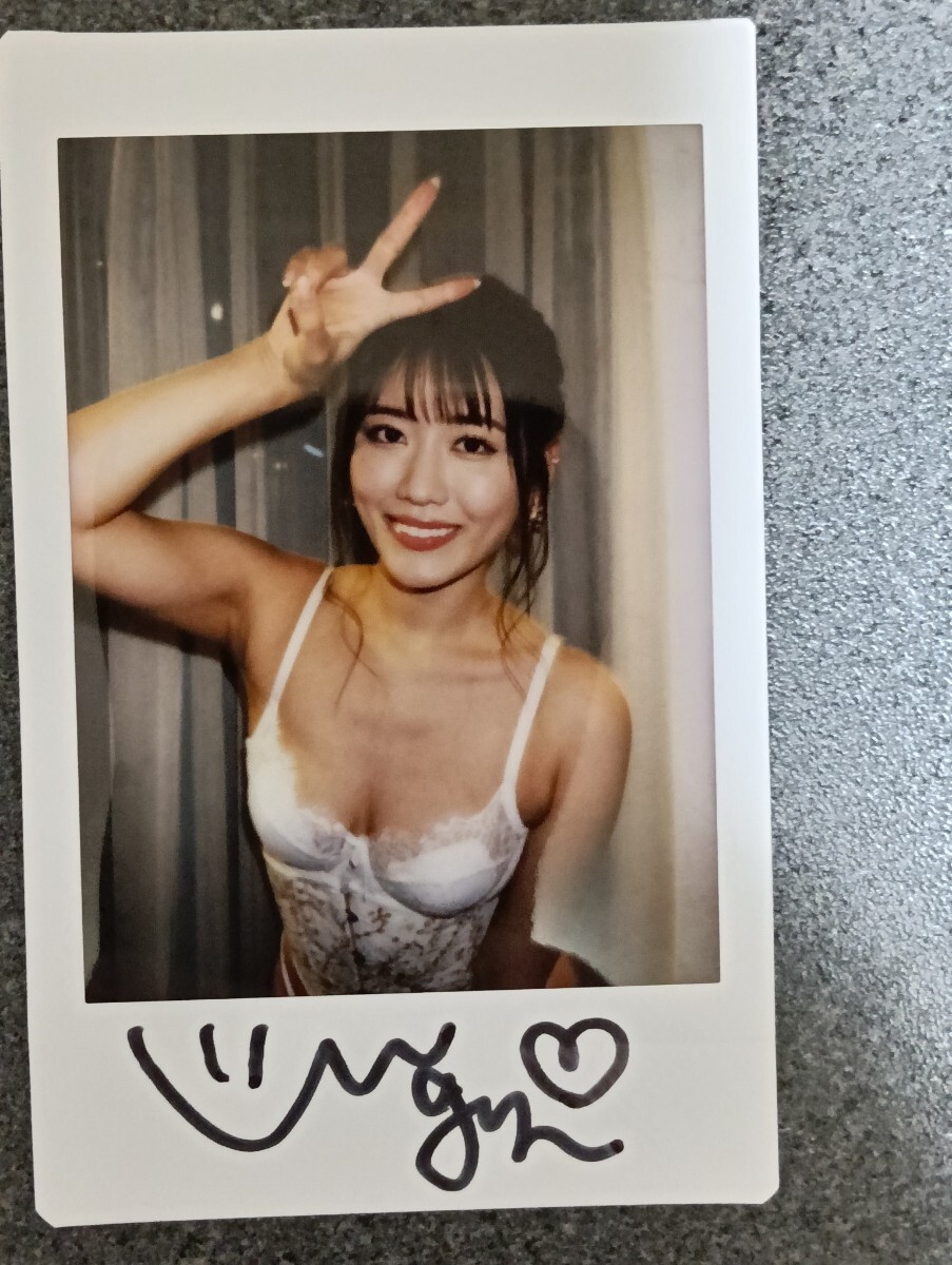神宮寺ナオ DVD Nao2 直筆サイン入りチェキ b