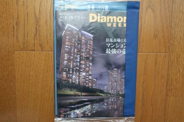 新品未開封 週刊ダイヤモンド 2025年6月28日・7月5日合併号 狂乱市場に克つ! マンション最強の売買