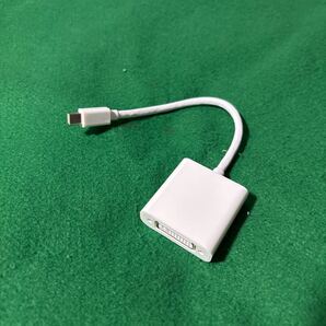 変換アダプタ miniDisplayPort-DVI for Mac ホワイト 中古