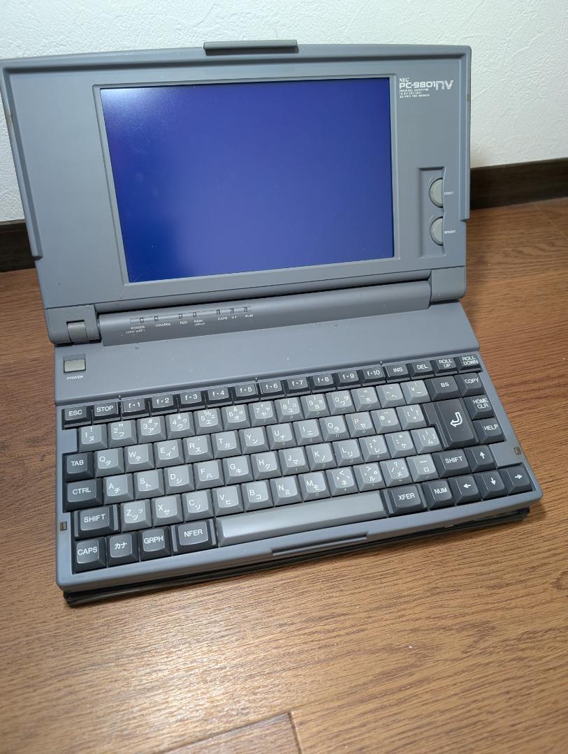 ジャンク品 PC-9801NS/A PC-98NOTE ACアダプタ無し 保証無し