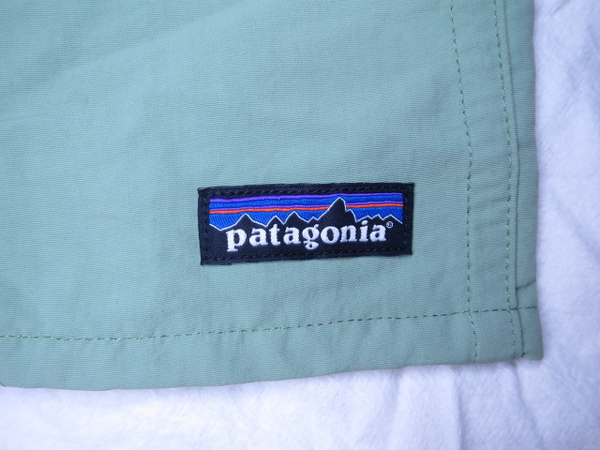 M サイズ patagonia パタゴニア バギーズロング 7インチ 抹茶 MACH バギーズショーツ