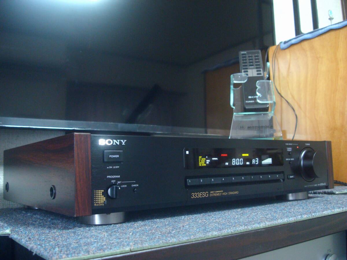 美品 受信確認済 取説付 SONY ST-S333ESG FM/AMチューナー SONY ST-S333ESGの仕様 ソニー